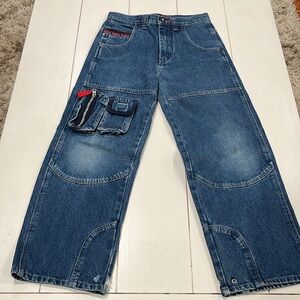 Paco Vintage Skater Jean Y2K Paco Wide Leg Denim Jeans Waist size 10 - 26W